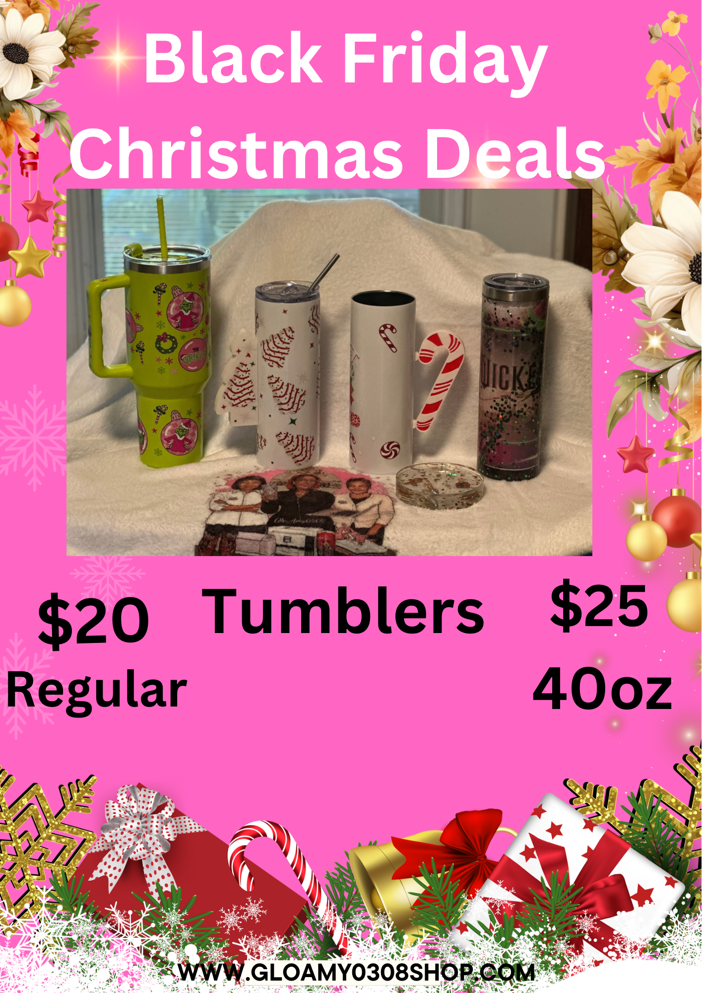 Black Friday Tumblers