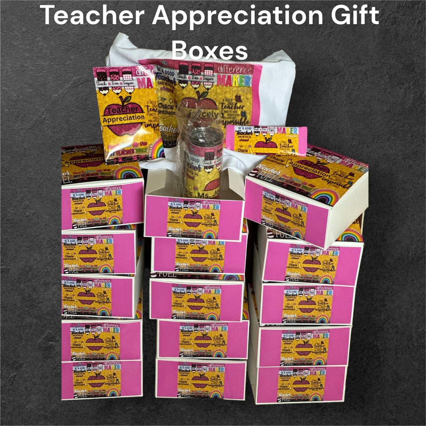 "Custom Teacher Boxes - Thoughtful Gifts to Celebrate Educators"