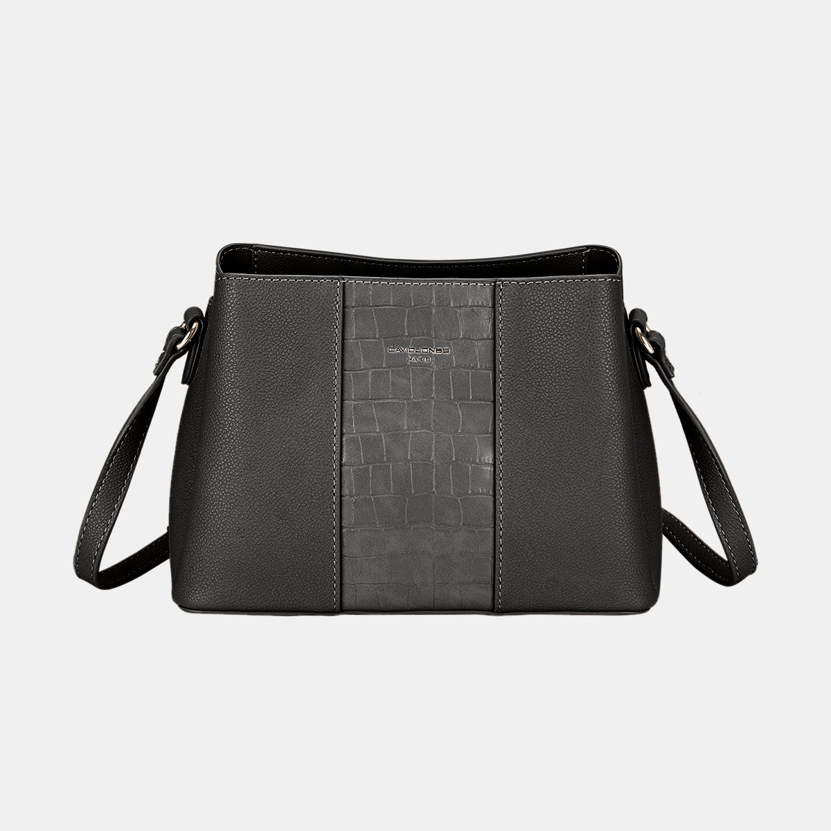 David Jones PU Leather Crossbody Bag