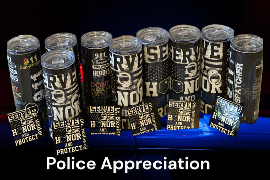 "Custom Police Appreciation Gifts - Honor and Thank Our Heroes"